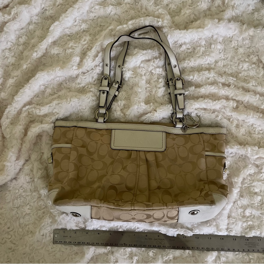 Coach logo handbag